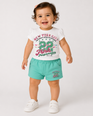REF 608 SHORT Y BLUSA BEBE