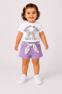 REF 613 SHORT Y BLUSA BEBE