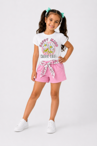 REF 613 SHORT Y BLUSA NIÑA