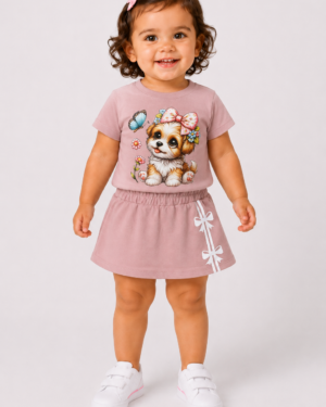 REF 610 FALDA SHORT Y BLUSA BEBE