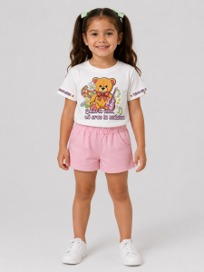 REF 251 SHORT Y BLUSA NIÑA