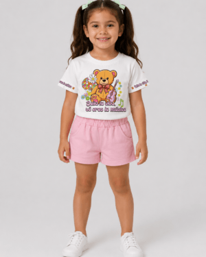 REF 611 SHORT Y BLUSA NIÑA