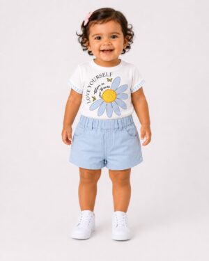 REF 639 SHORT Y BLUSA NIÑA
