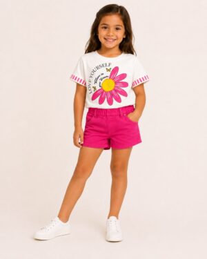 REF 639 SHORT Y BLUSA NIÑA