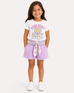 REF 613 SHORT Y BLUSA NIÑA